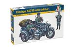 Italeri 317 1:35 Kit di montaggio Motocicletta