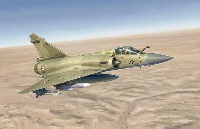 Italeri MIRAGE 2000C GULF WAR 25th ANNIVERSARY 1:72 Kit di montaggio Aereo ad ala fissa - 4