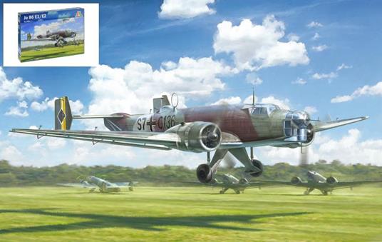 Ju 86 E-1/E-2 Plastic Kit 1:72 Model It1391