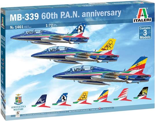 1/72 AERMACCHI MB339 60TH P.A.N. ANNIVERSARY 3 KIT - 2