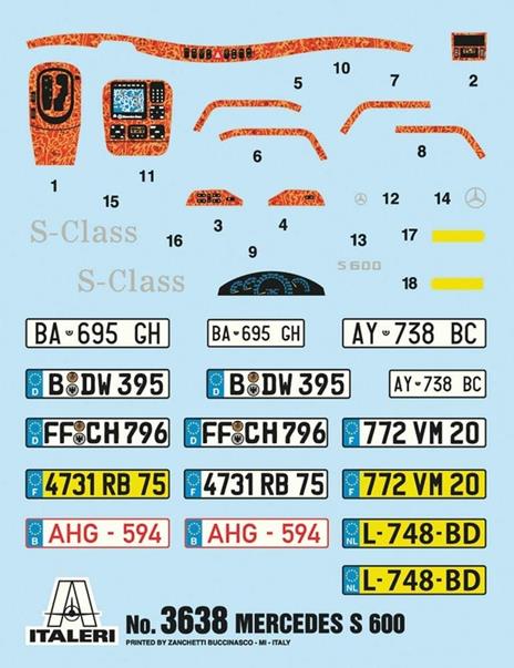 Mercedes Benz 600 S Scala 1/24 (IT3638) - 3