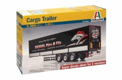 Italeri IT3885 CARGO TRAILER KIT 1:24 Modellino - 3