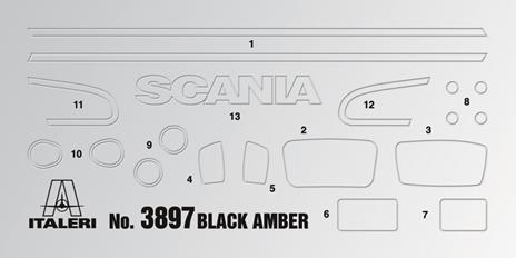 Camion Scania R Black Amber (3897S) - 3