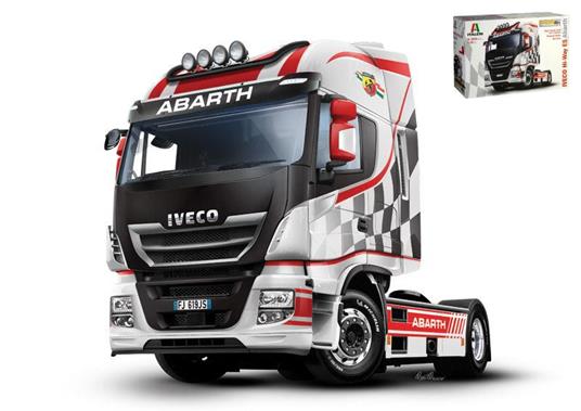 Iveco Es Hi-Way Abarth Truck Plastic Kit 1:24 Model It3934 - 2