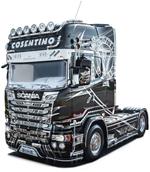 Italeri Scania R730 Streamline Modellino di camion/rimorchio Kit di montaggio 1:24