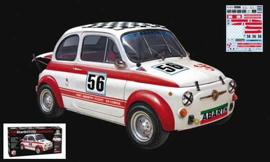 Fiat Abarth 695 Ss / 695Ss a Plastic Kit 1:12 Model It4705