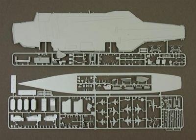 Italeri IT5533 USS RONALD REAGAN KIT 1:720 Modellino - 5