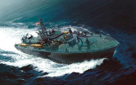 Modellino Italeri It5602 Elco Torpedo Boat Kit 1:35