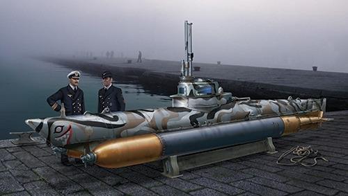 Nave Biber Midget Submarine (5609S) - 8