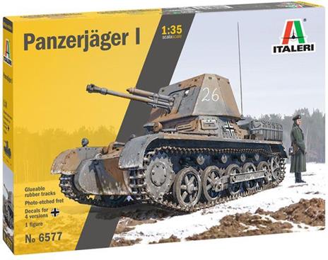 Italeri Panzerjäger I 1:35 Kit di montaggio Cisterna - 2