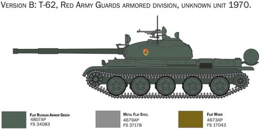 1/72 T-62 Main Battle Tank - 5