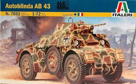 Italeri IT7052 AUTOBLINDA AB 43 KIT 1:72 Modellino - 2