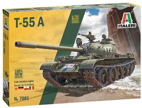 T-55 Mbt Scala 1/72 (IT7081)