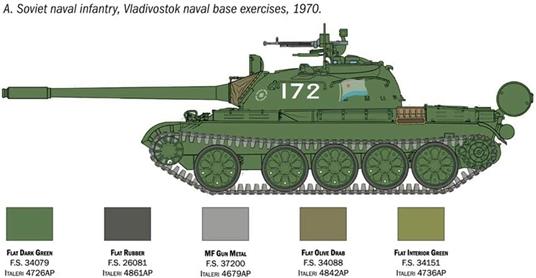 T-55 Mbt Scala 1/72 (IT7081) - 4