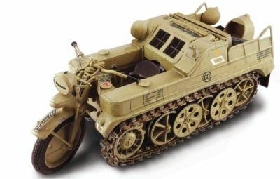 Nsu Hk 101 Kettenkrad Plastic Kit 1:9 Model It7404 - 3