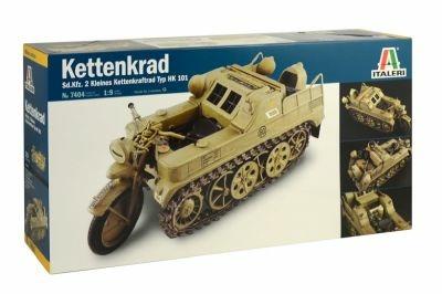 Nsu Hk 101 Kettenkrad Plastic Kit 1:9 Model It7404 - 4