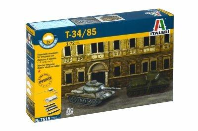 Modellino Italeri It7515 T-34/85 Russian Tank Kit 1:72 - 3