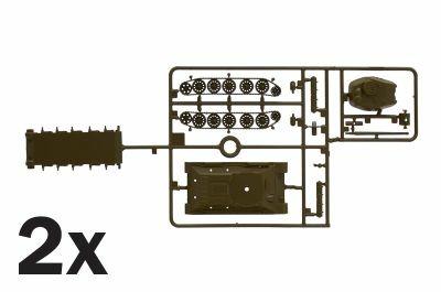 Modellino Italeri It7515 T-34/85 Russian Tank Kit 1:72 - 7