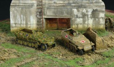 Italeri Sd.Kfz. 251/1 Ausf. C 1:72 Kit di montaggio Veicolo da combattimento blindato - 4