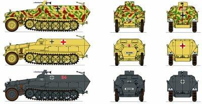 Italeri Sd.Kfz. 251/1 Ausf. C 1:72 Kit di montaggio Veicolo da combattimento blindato - 5