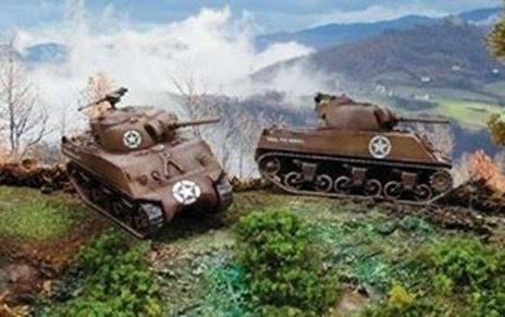 M4A3 75Mm Sherman Plastic Kit 1:72 Model It7518 - 2