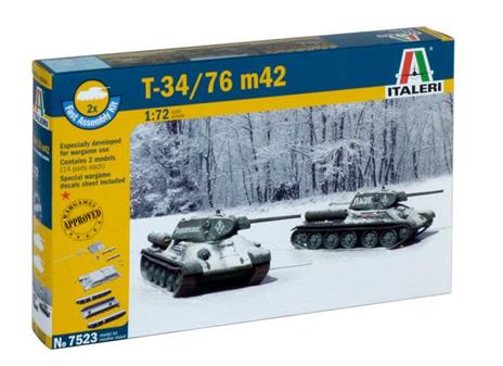 Italeri 7523 1:72 Kit di montaggio Cisterna