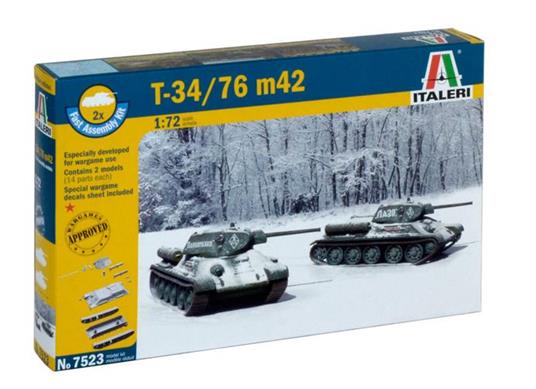 Italeri 7523 1:72 Kit di montaggio Cisterna - 2