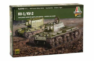 Kv-1 / Kv-2 Tank Plastic Kit 1:56 Model It15763 - 3