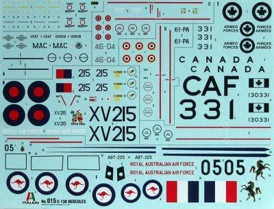 Italeri C - 130 HERCULES E/H 1:72 Kit di montaggio Aereo ad ala fissa - 3