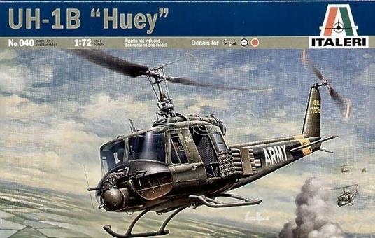 Modellino Italeri It0040 Elicottero Bell Uh-1B Huey Kit 1:72 - Italeri -  Elicotteri - Giocattoli | IBS