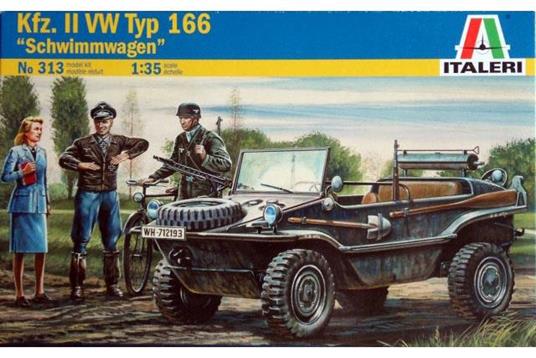 Italeri Schwimmwagen 1:35 Kit di montaggio Camion - 2