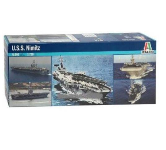 Portaerei USS Nimitz (0503S) - Italeri - Imbarcazioni - Giocattoli | IBS