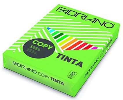 Risma Copy Tinta A4 Verde Pisello 500 fogli 80 gr