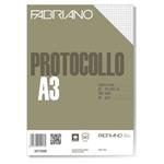 Fogli protocollo Fabriano bianco 60 g/m² 29,7x42 cm rigato commerciale conf. 200 fogli - 02910560