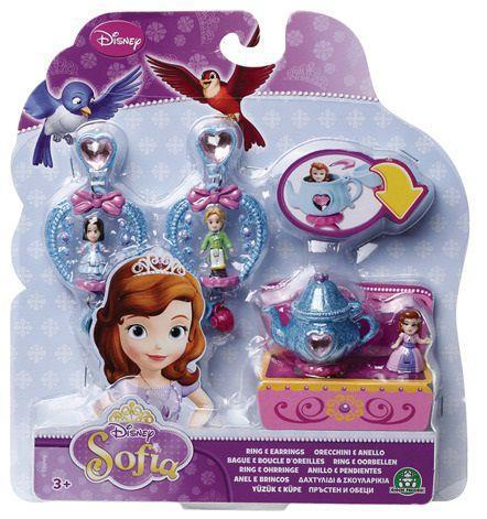 Sofia la principessa. Orecchini e Anello con Mini Personaggio - 2