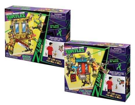 Ninja Turtles. Window Wipeout Playset - 52