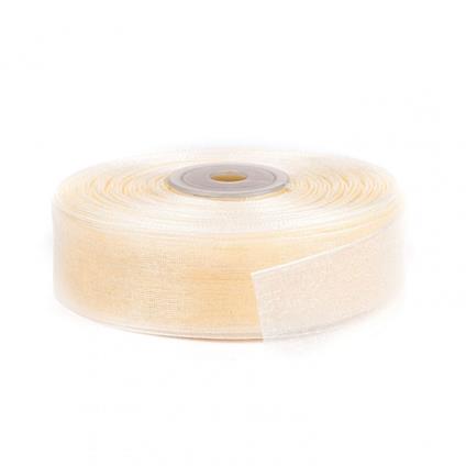 Nastro Da Regalo In Rotolo Bolis Organza 32Mmx50Mt Tofee Melba In Tessuto