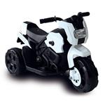 Moto da Corsa Elettrica per Bambini 6V Bianca