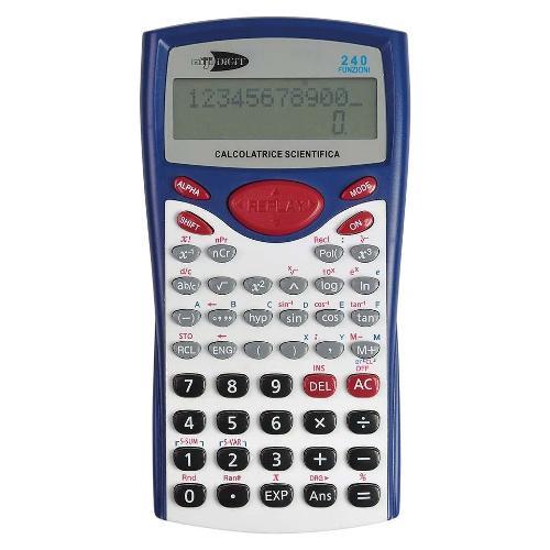 Calcolatrice Scentifica 240 Funzioni - Niji - Cartoleria e scuola | IBS