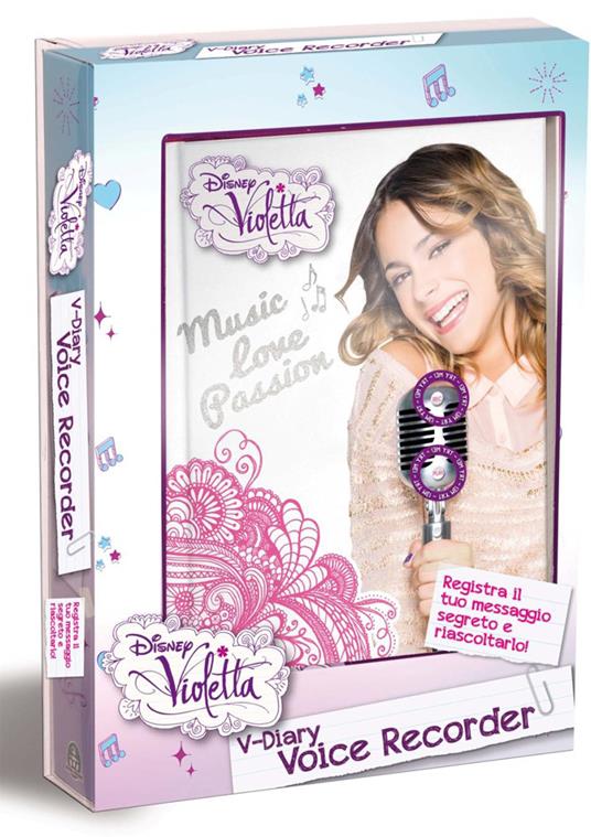 DIARIO SEGRETO VIOLETTA DISNEY ROSA