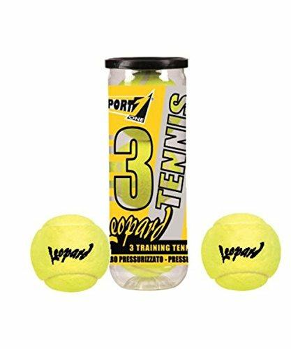 Tubo 3 Palle Tennis Leopard Gialle - 3