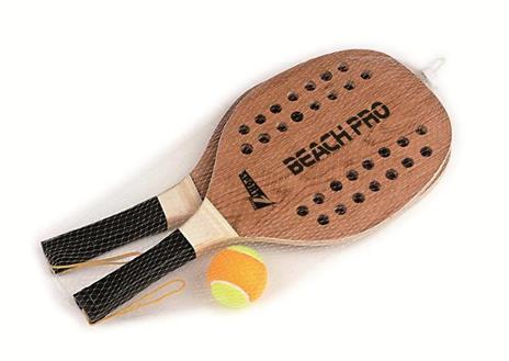 Coppia Racchette Beach Tennis Pro Con Pallina