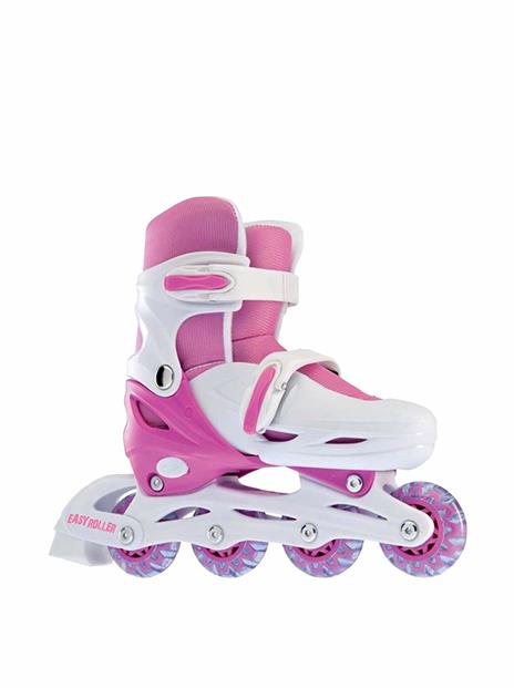 Pattini In Line Easy Roller 35 38 Regolabili Rosa - 4