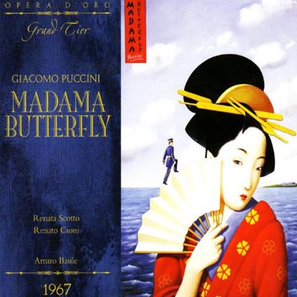 Puccini: Madama Butterfly / Basile, Scotto, Cioni, Rinaldi, Torino 1967 - CD - CD Audio