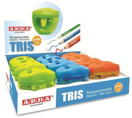 Arda Temper. 3 Fori Plastica C/Cont. Tris 12Pz