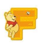 Lettera adesiva F Winnie the Pooh