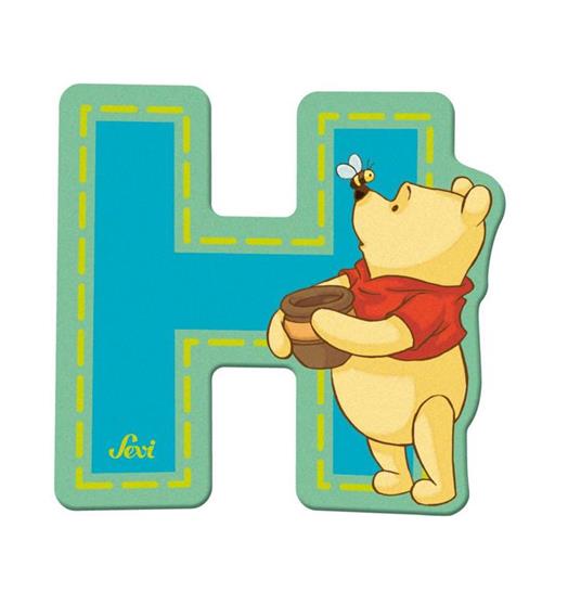 Lettera adesiva H Winnie the Pooh - 2