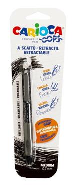 Erasable Pen Oops Scatto Blister 1 Pz. Nero (43042/01)