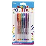 Penne Glitter Bl. 6pz. - Carioca - Cartoleria e scuola