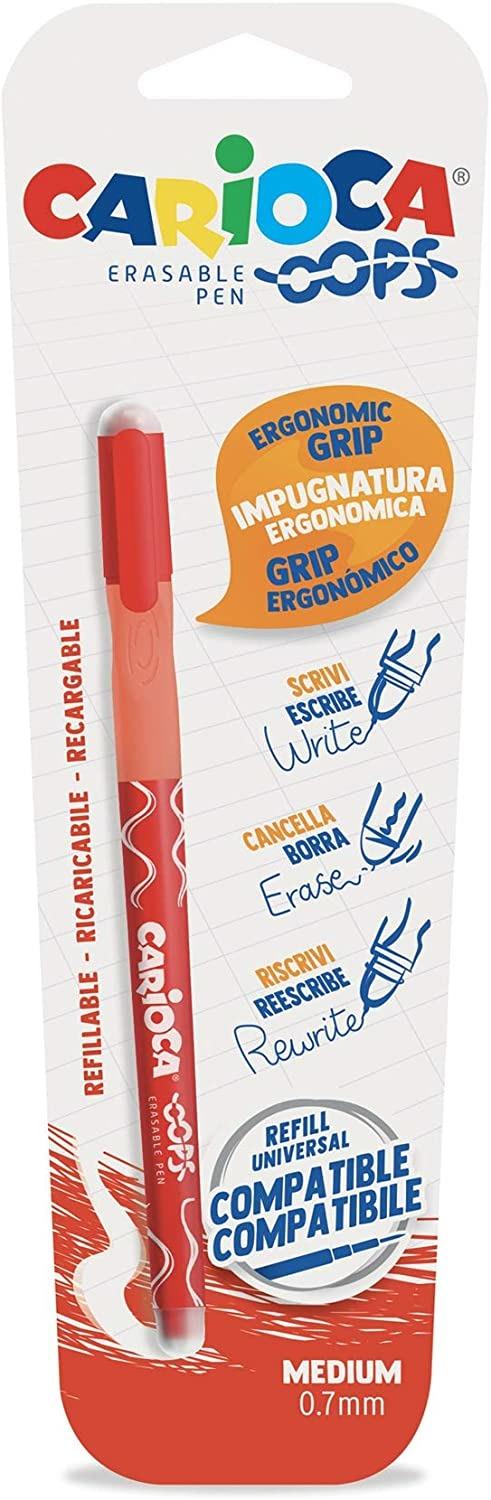 Erasable Pen Oops Blister 1 Pz. Rosso